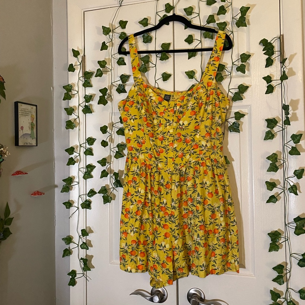 Wild Fable Orange Romper